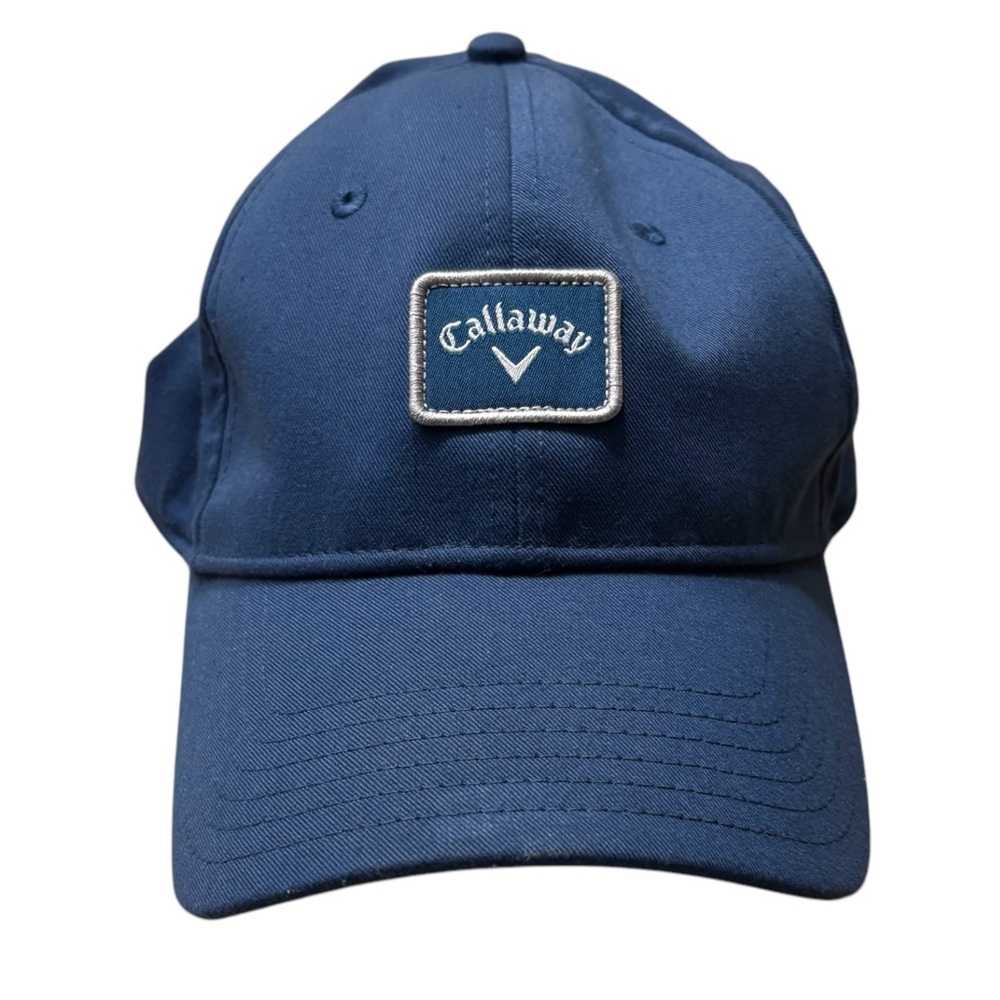 Callaway 82 Label Fitted Hat Golf Cap 2018 in Navy Blue